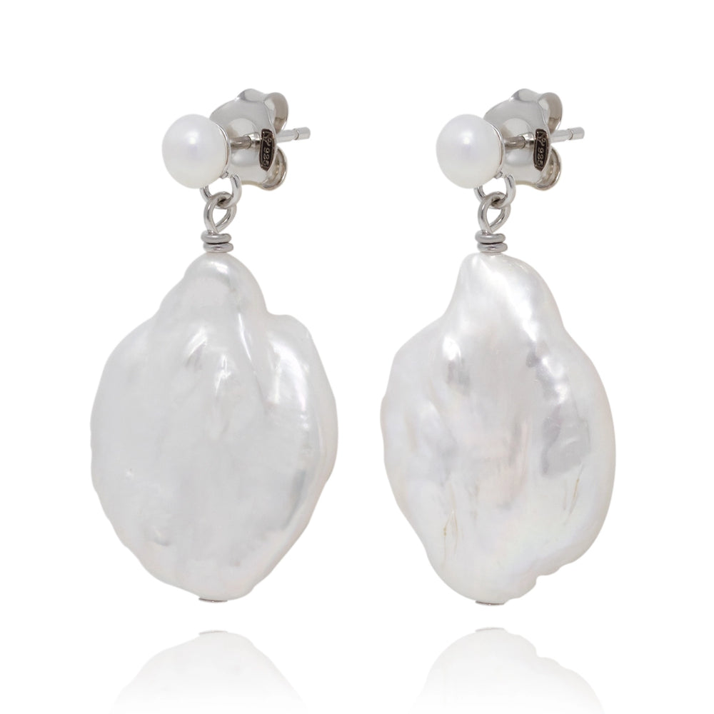 
                      
                        Keshi pearl princess earrings - pearlcode
                      
                    