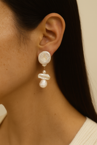 Sunshine Pearl Earrings pearlcode.co