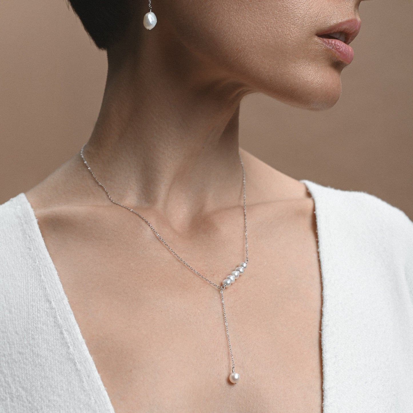 Constellation necklace, silver photo