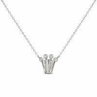 Crown Necklace with Diamonds photo