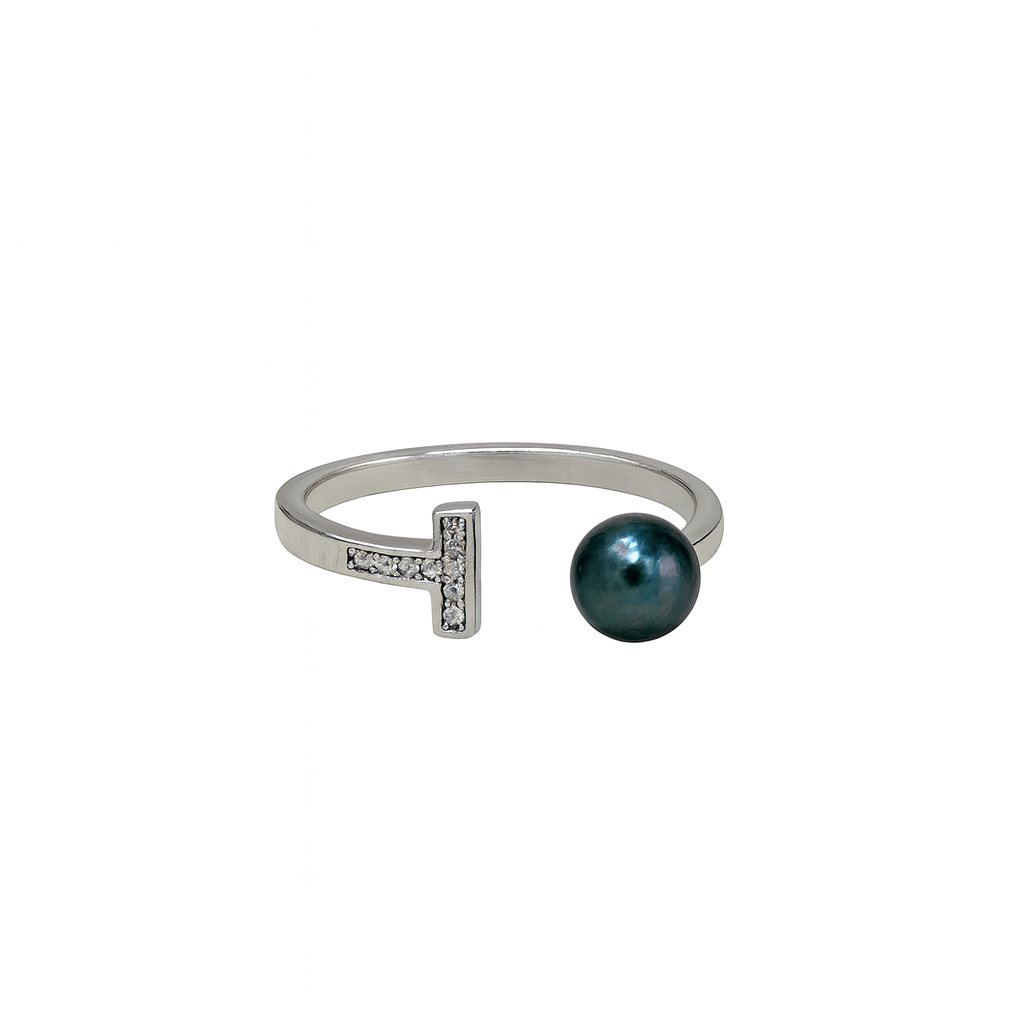 Dark Sugar Pearl Ring photo