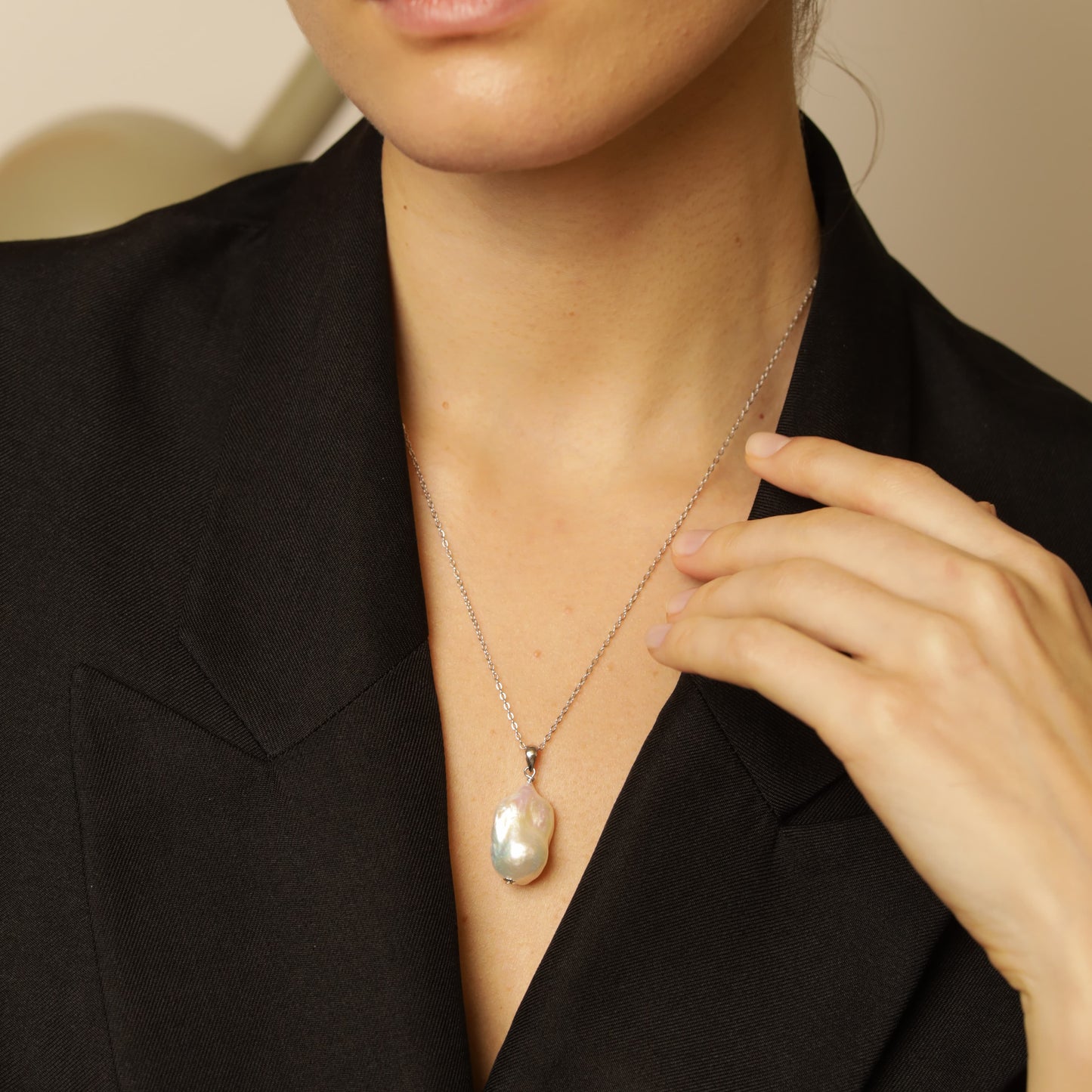 Iconic Pendant Silver Chain photo