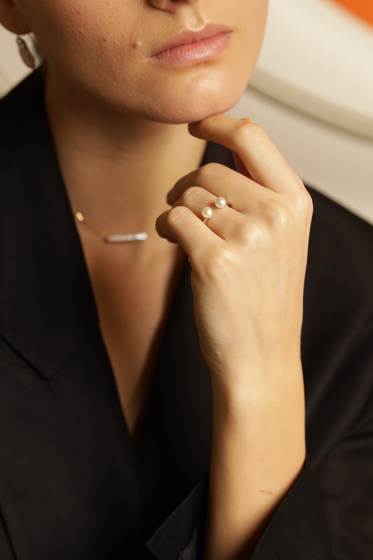 Ivory Sweetness Pearl Ring photo