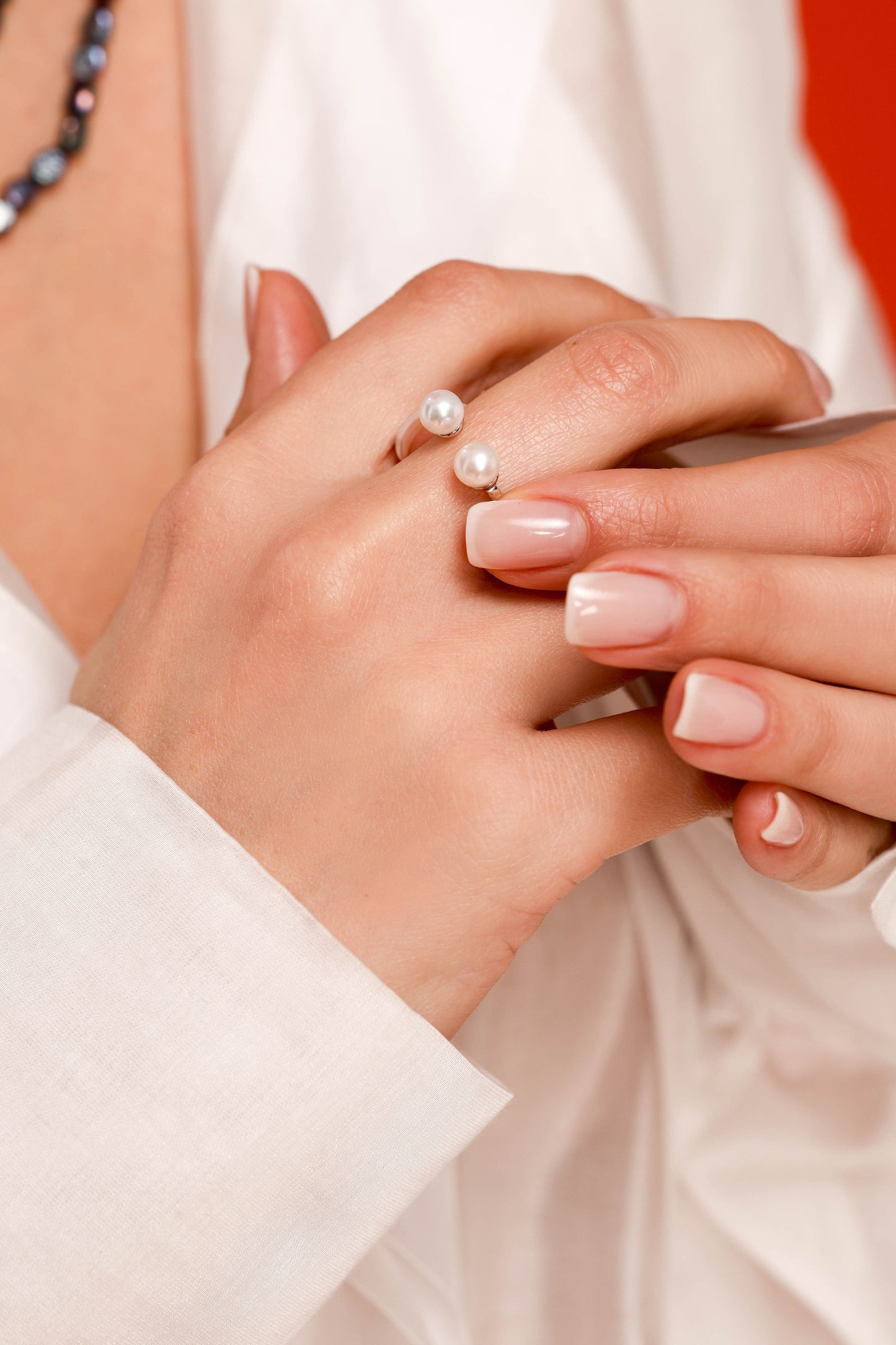 Ivory Sweetness Pearl Ring photo