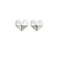 Ivy Stud Earrings, Silver photo