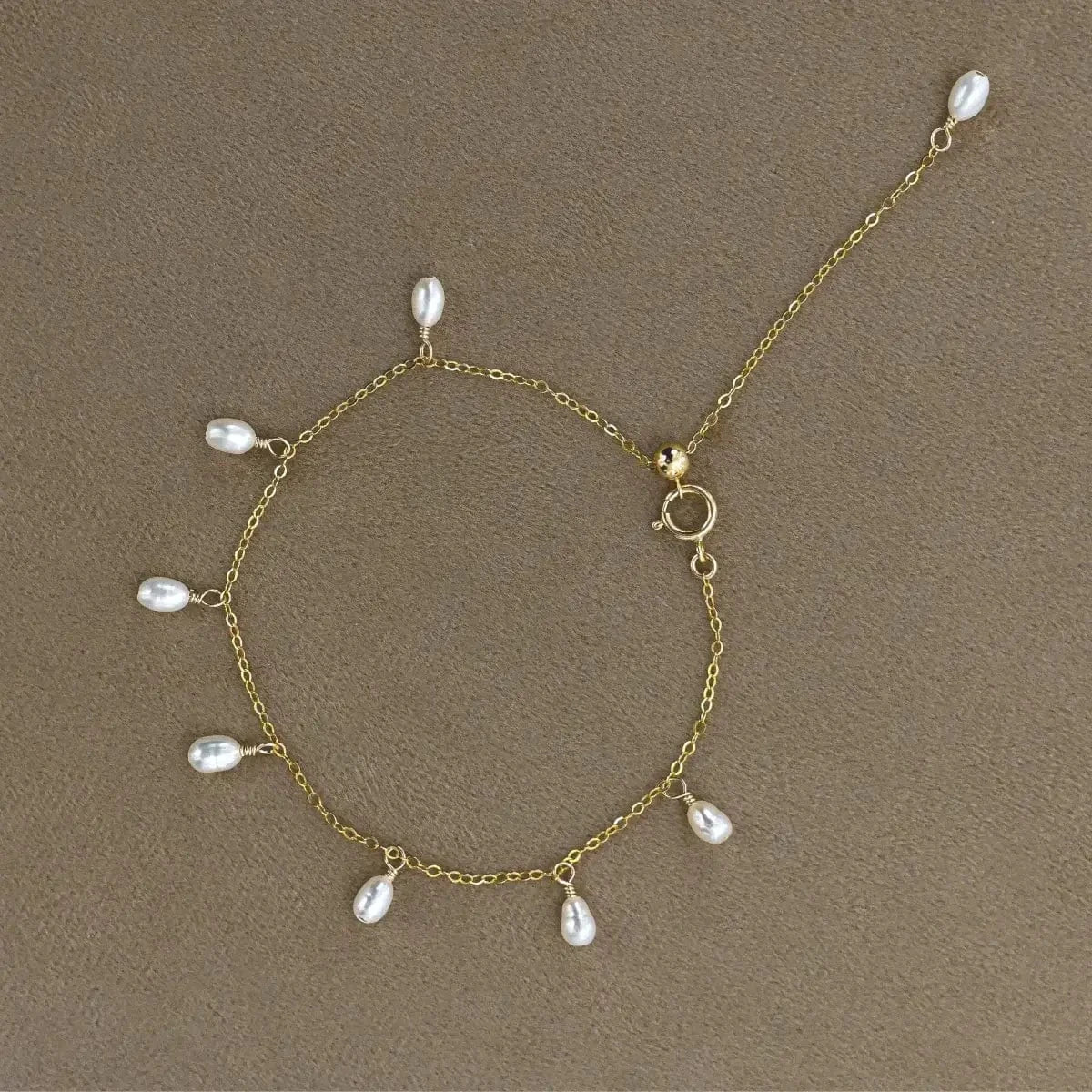 Silver Sun Pearl Bracelet photo
