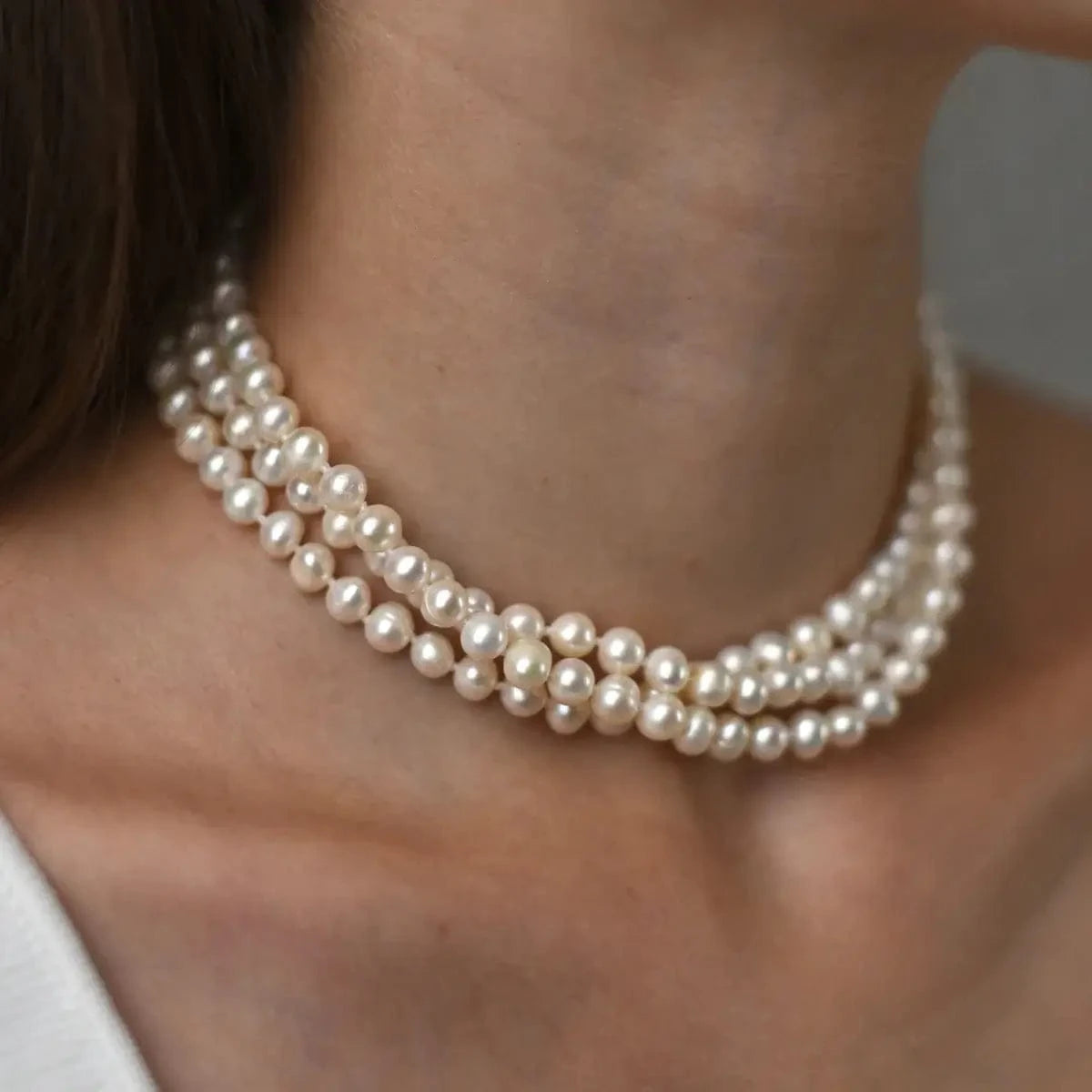 Premium 3 rows Necklace photo