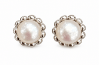Margareta Pearl Stud Earrings photo