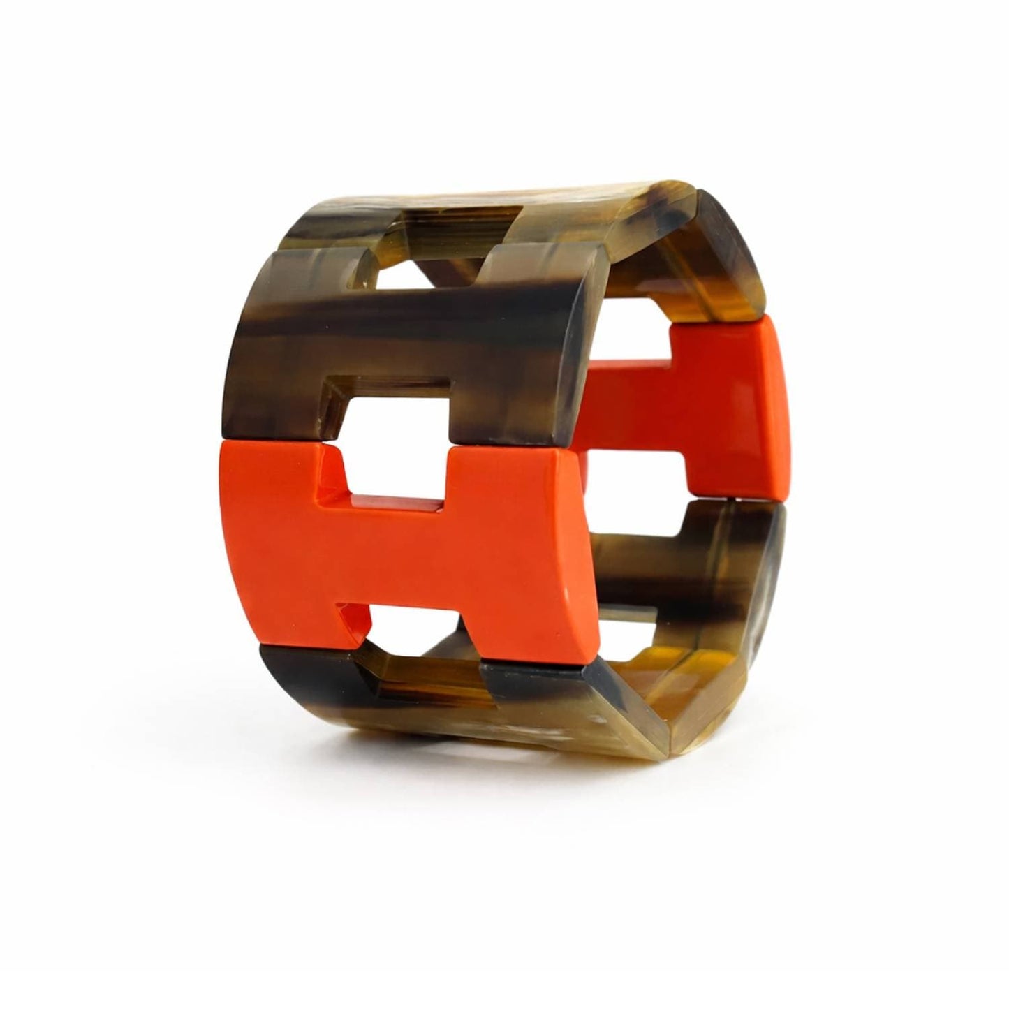 Orange Statement Bracelet photo