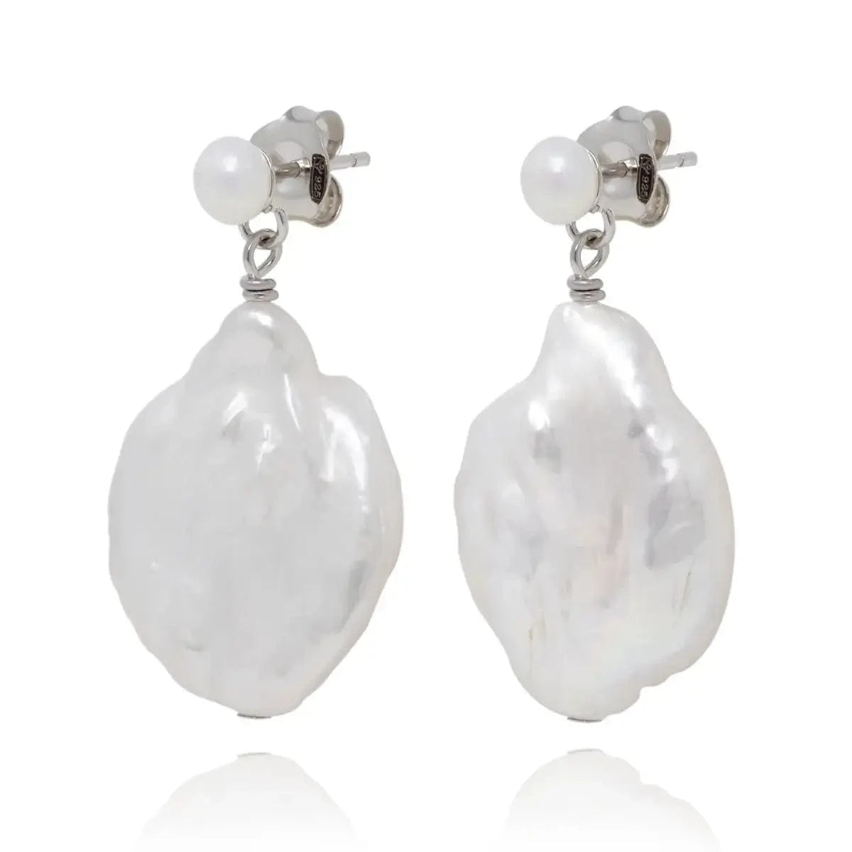 Keshi pearl princess earrings photo