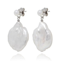 Keshi pearl princess earrings photo