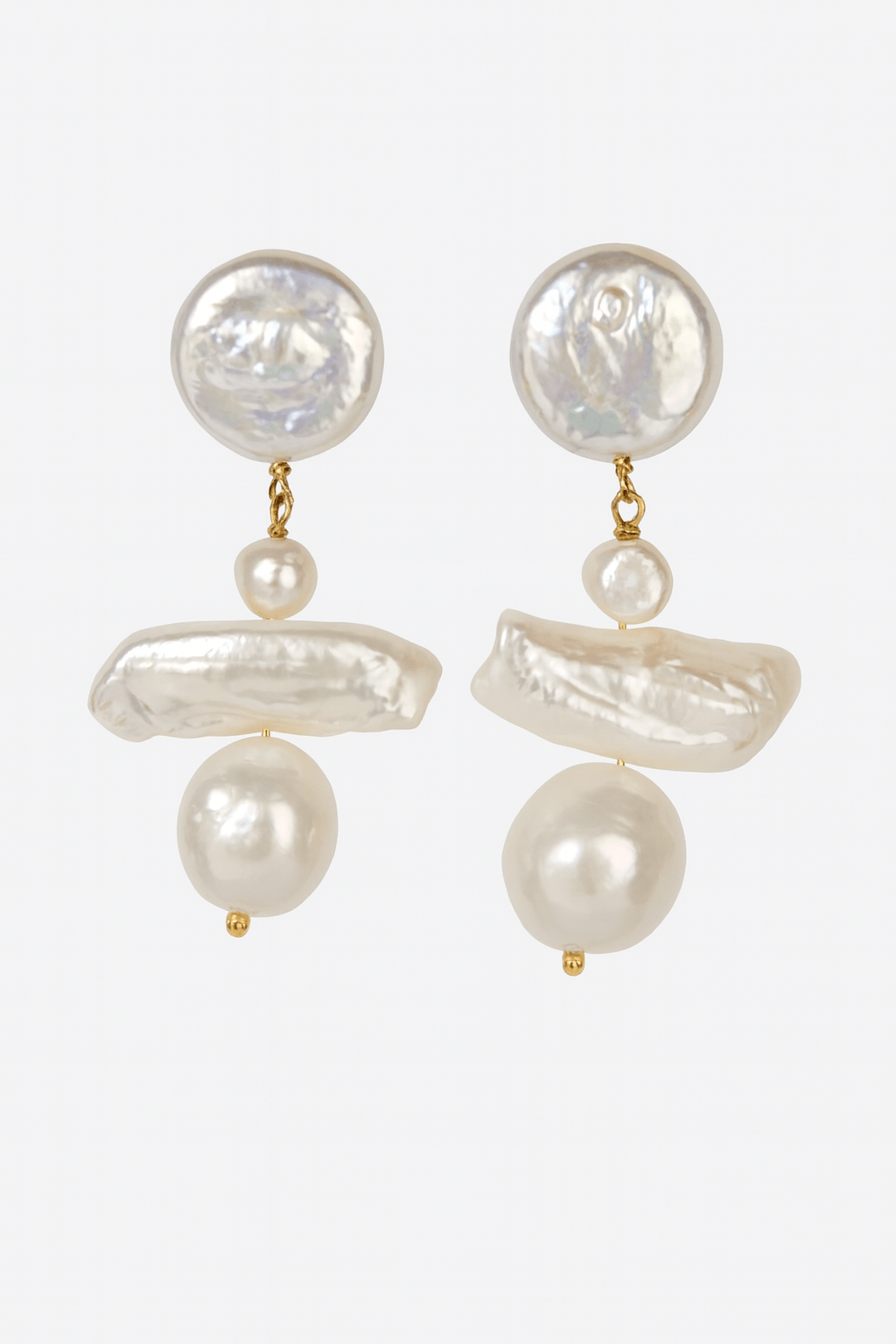 Sunshine Pearl Earrings photo