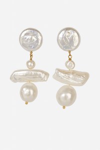 Sunshine Pearl Earrings photo