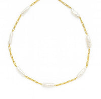 Gold Line Necklace photo