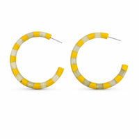 Ray Hoop Earrings photo