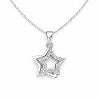 Star Pendant with Cubic Zirconia photo