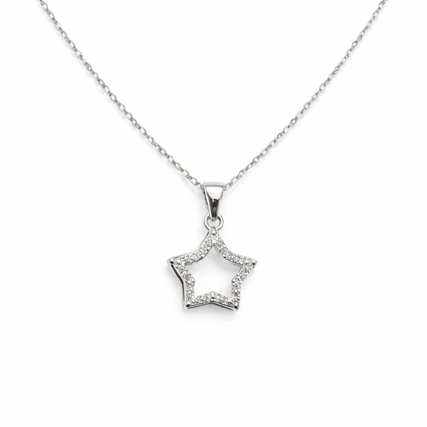 Star Pendant with Cubic Zirconia photo