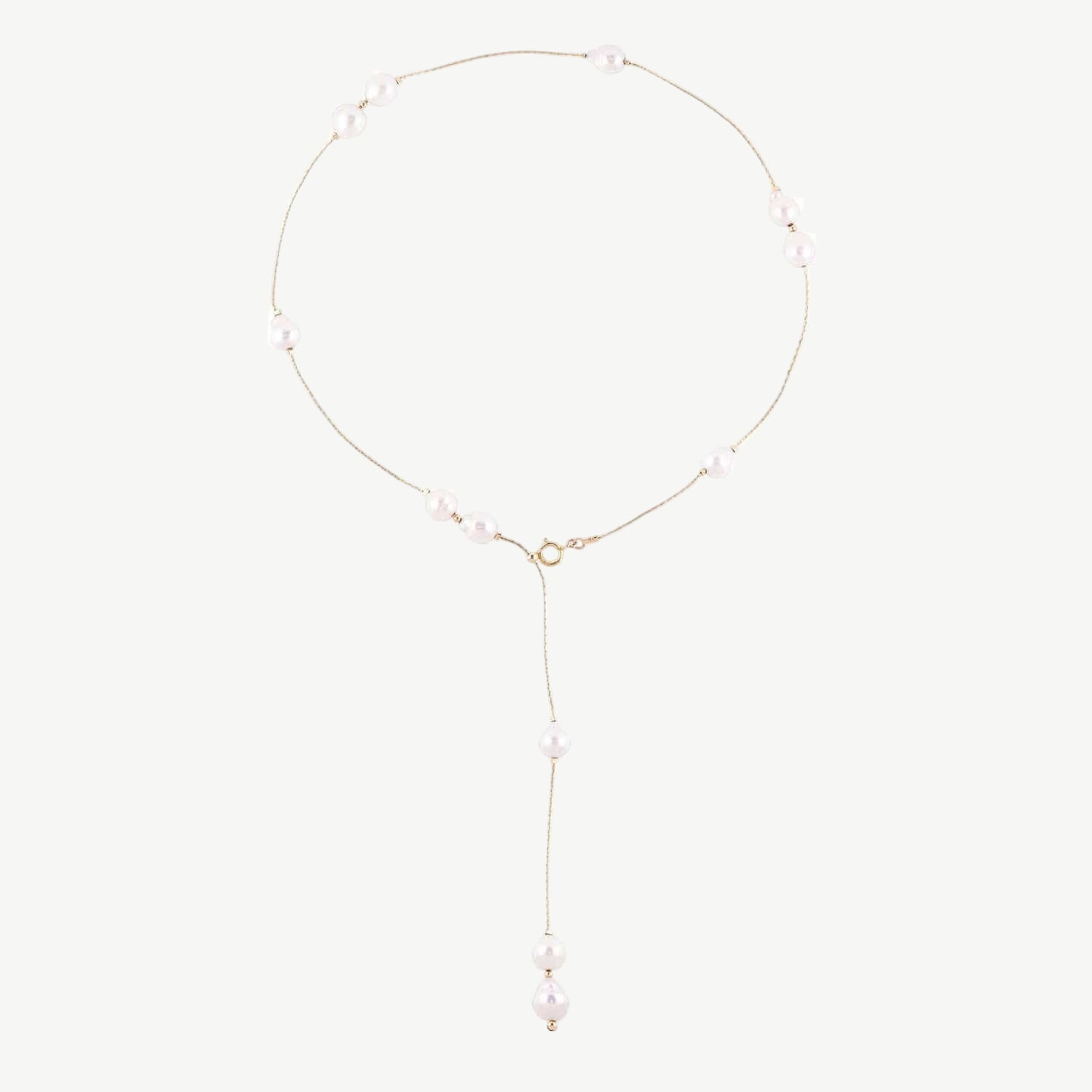 Adjustable Pearl Necklace with Baroque Pearls – pearlcode