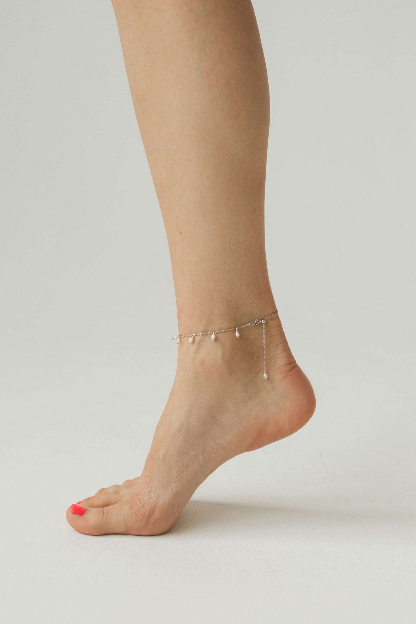 Adjustable chain anklet
